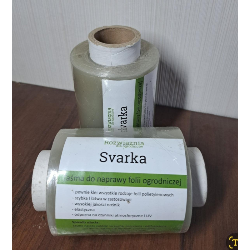 Скотч для ремонту теплиць 100мм*10м 100мк