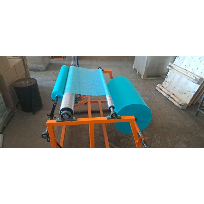 Простирадло одноразове спанбонд, верстат для виробництва, перемотування