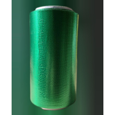 Фольга зелена тиснена для фарбування волосся професійна  12см 25м 15мк