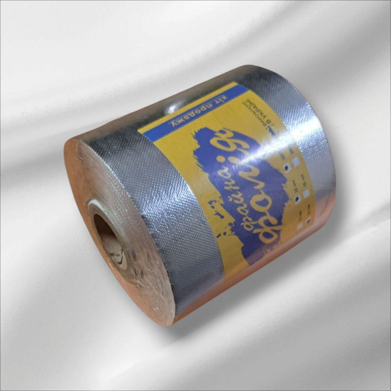 Фольга брендована для мелірування з тисненням 12cм  250м 13мк